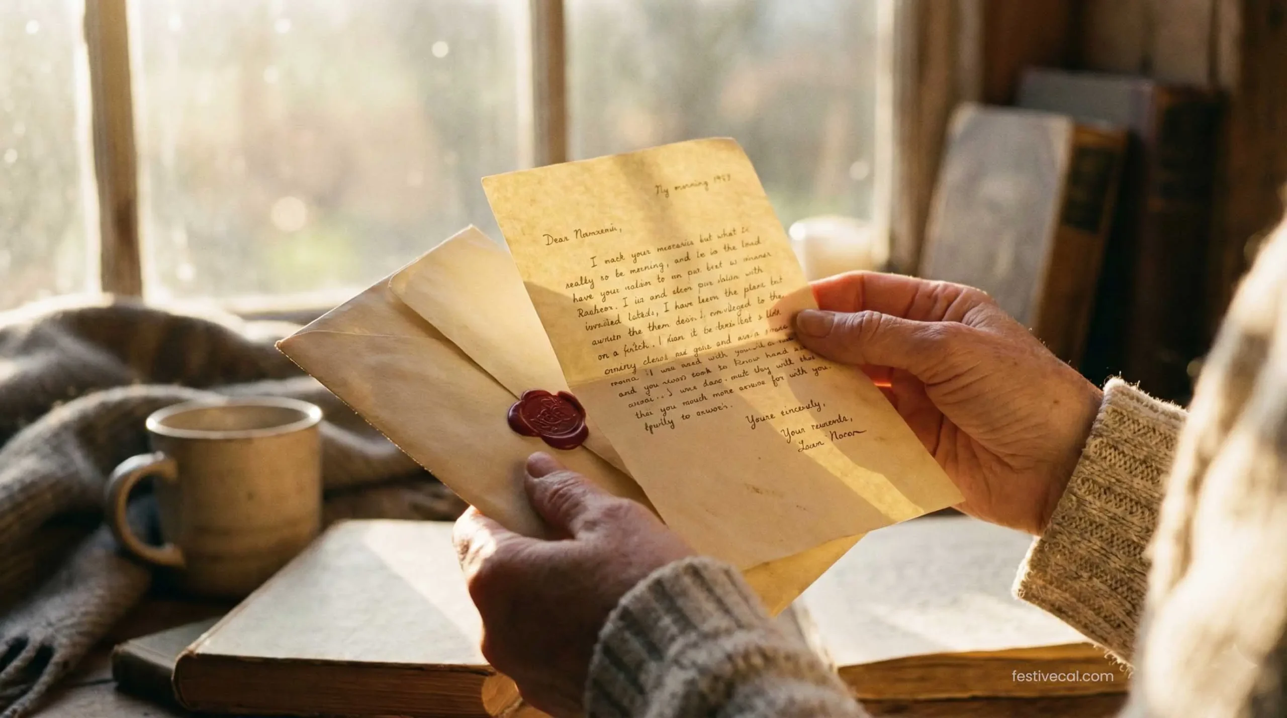 A handwritten love letter, a sentimental DIY Valentine's Day gift idea.