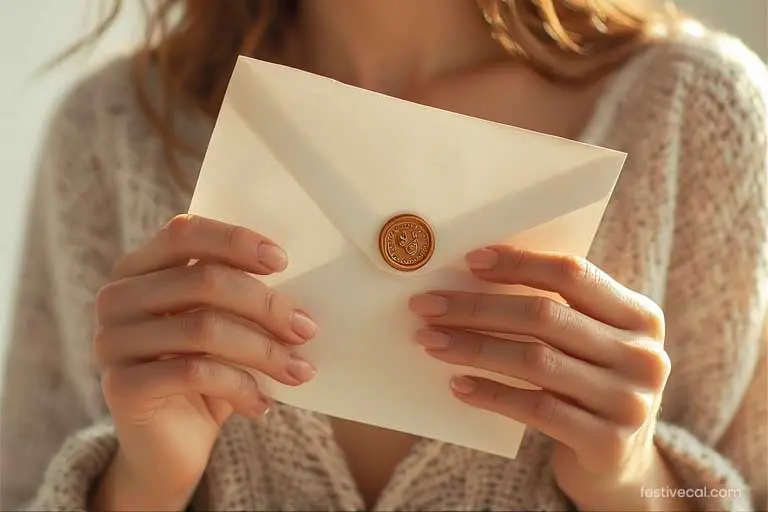 A handwritten love letter, a sentimental DIY Valentine's Day gift idea.