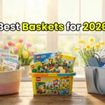 Easter baskets for different ages: toddler, kid, and teen.