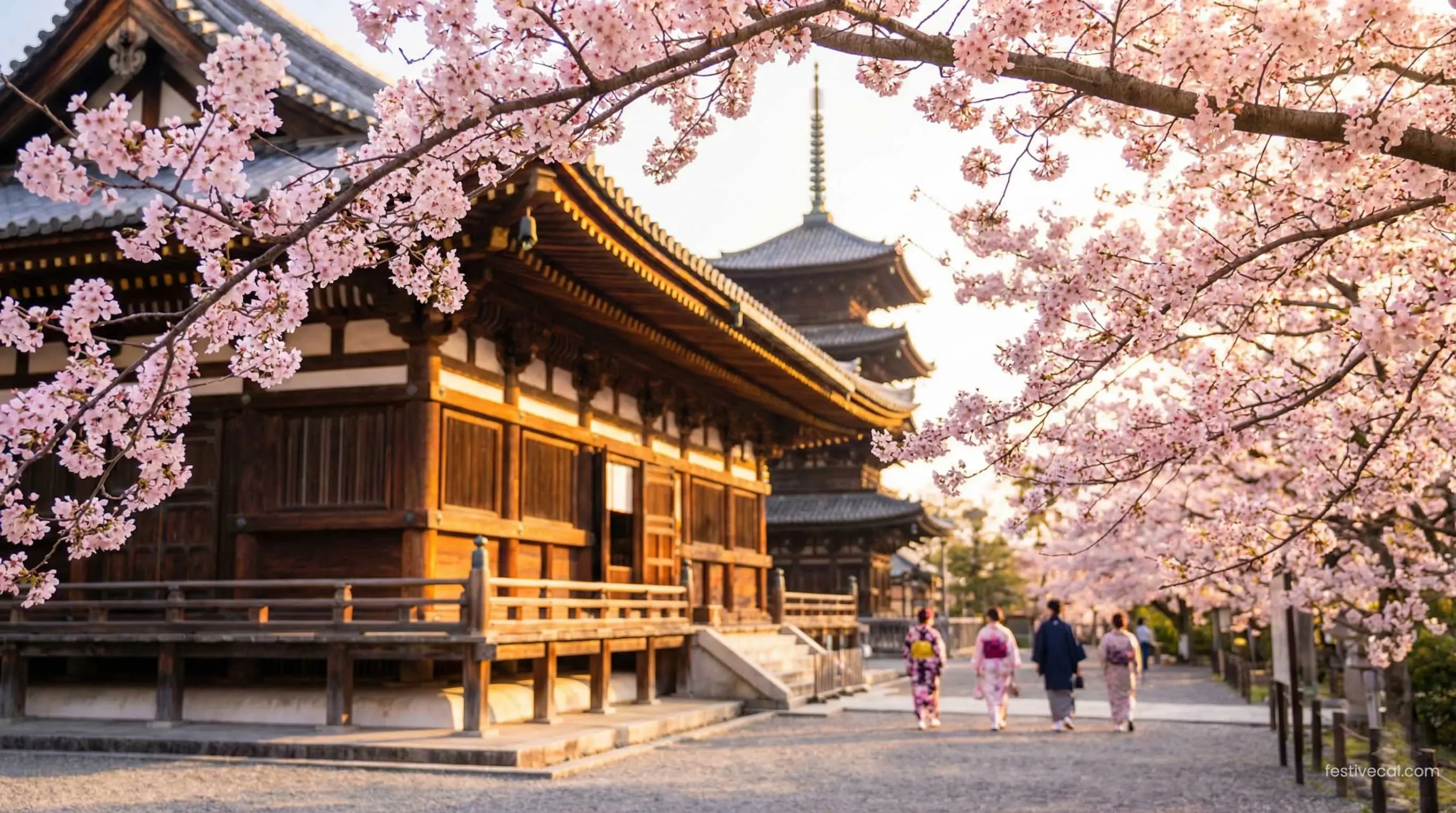 Kyoto Japan cherry blossoms, a top spring travel destination.