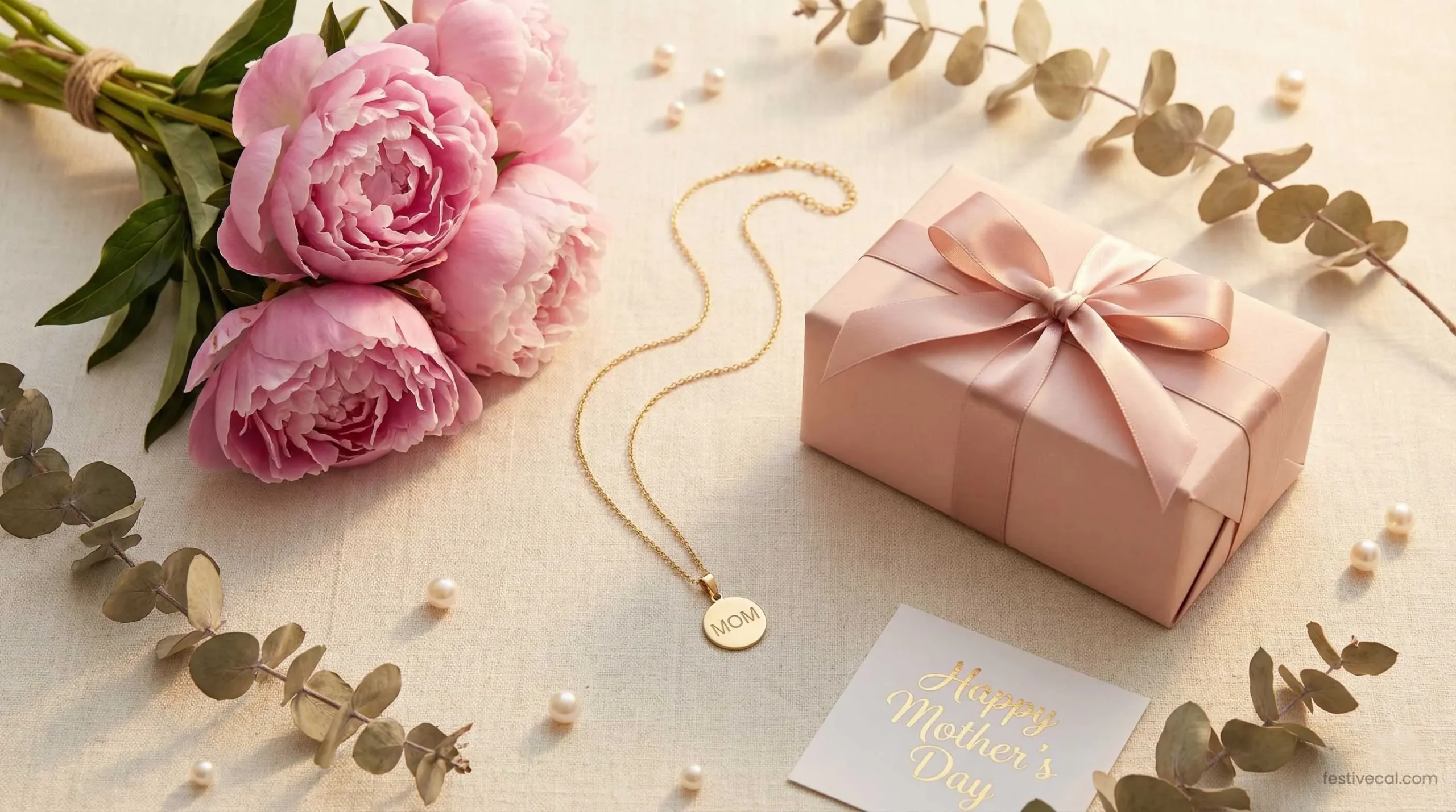 Top Mother's Day 2026 gift trends including jewelry and flowers.