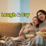 Mother and daughter enjoying a movie night for Mother's Day 2026.