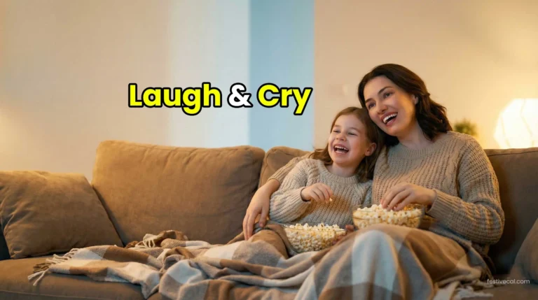 Mother and daughter enjoying a movie night for Mother's Day 2026.