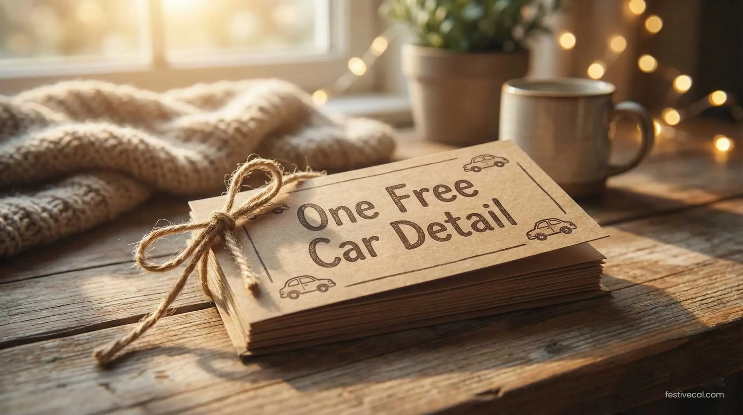 DIY printable coupon book for a last-minute Father's Day gift.